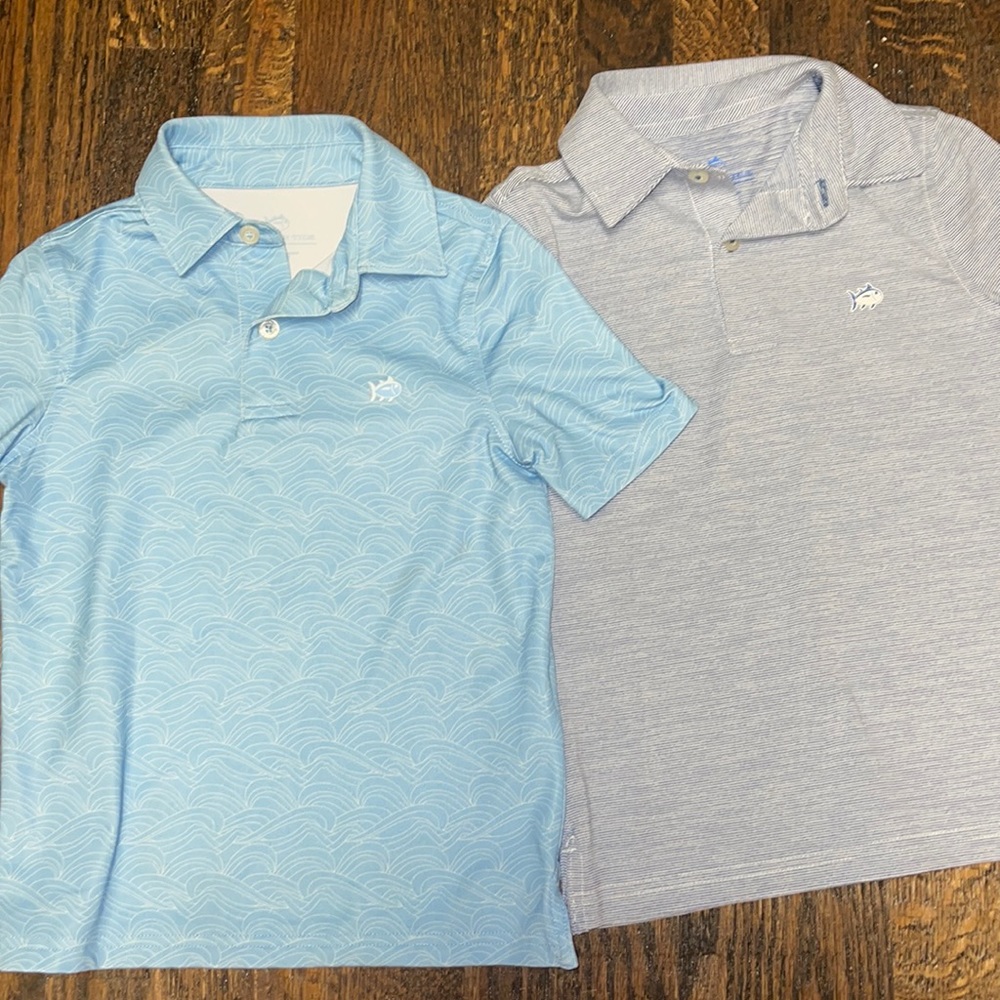 Southern Tide XS 4/5 performance polos